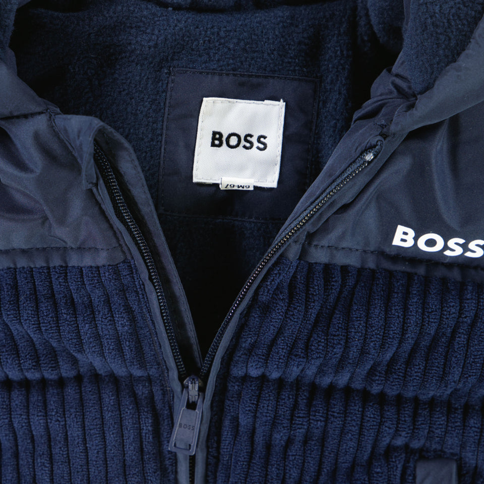 Boss Baby Boys Winter Jacket  Navy