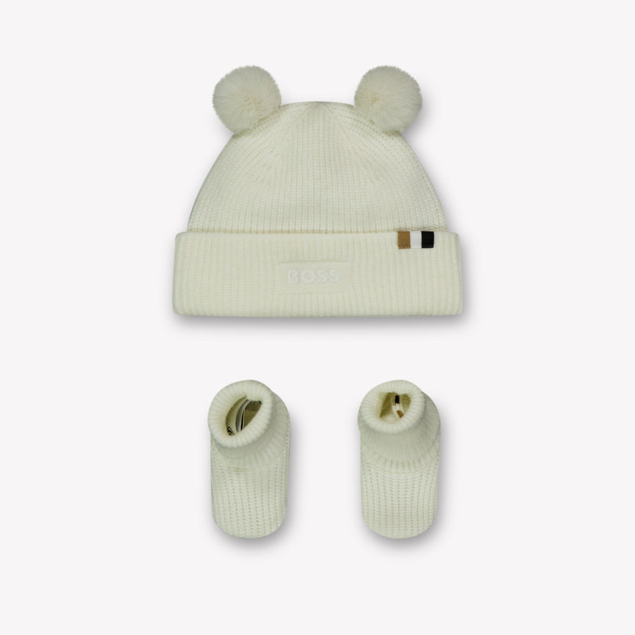 Boss Baby Jongens Muts In Off White