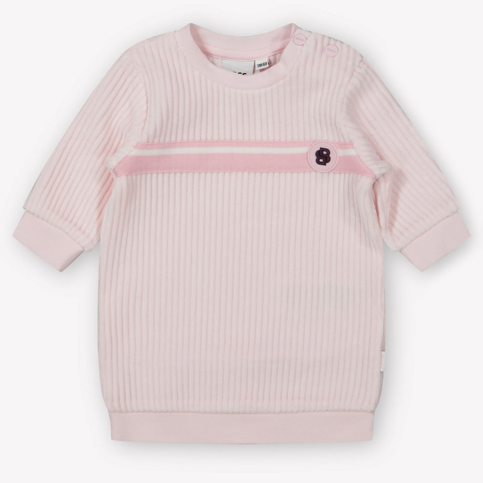 Boss Baby Girls Dress  Light Pink