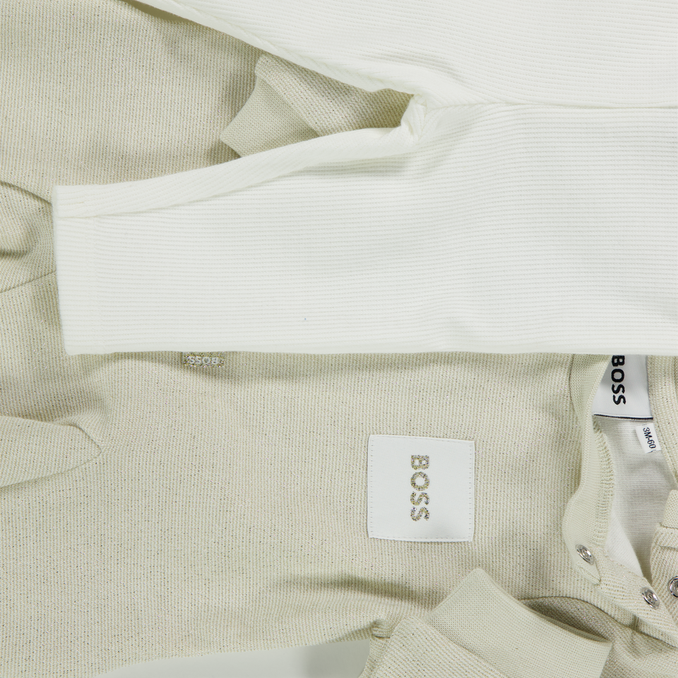 Boss Baby Girls Dress  Gold