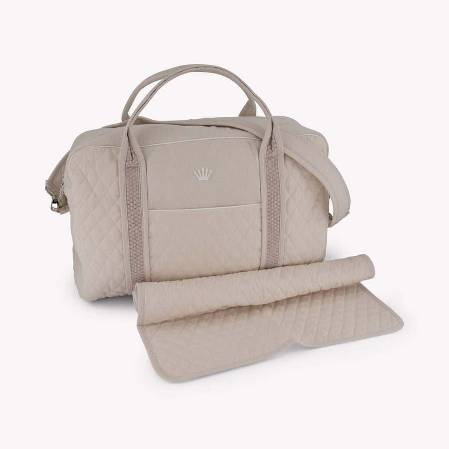 First Baby Unisex Luiertas In Beige