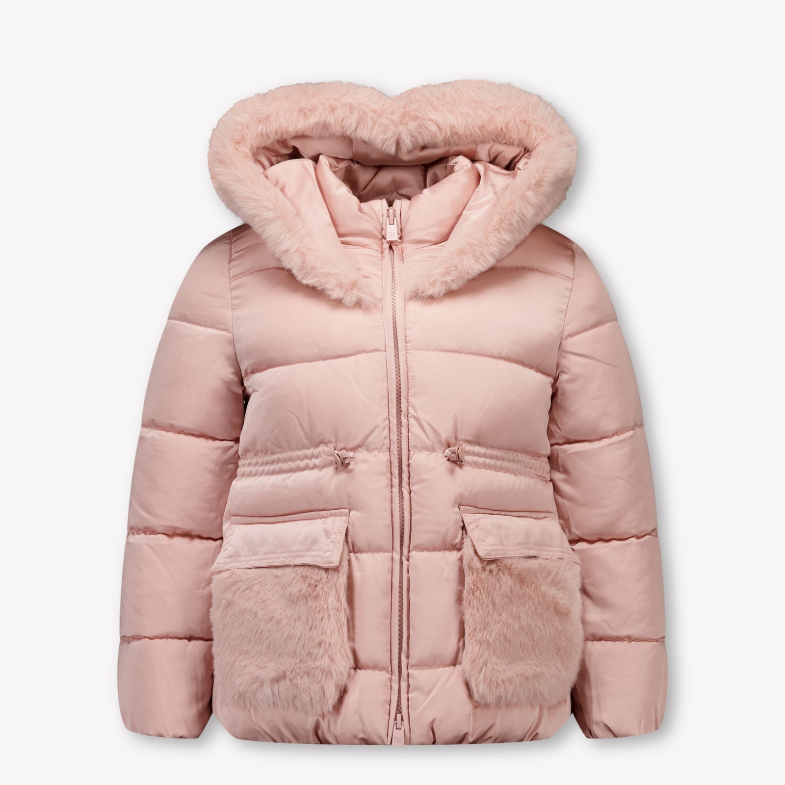 Abel & Lula Kids Girls Winter Coat  Light Pink