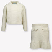 Abel & Lula Kids Girls Set  Beige
