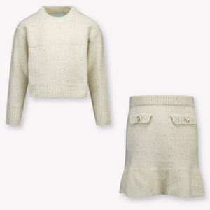 Abel & Lula Kinder Meisjes Setje In Beige