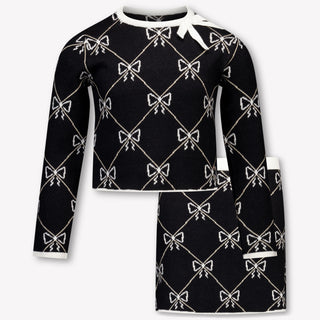 Abel & Lula Kids Girls Set  Black