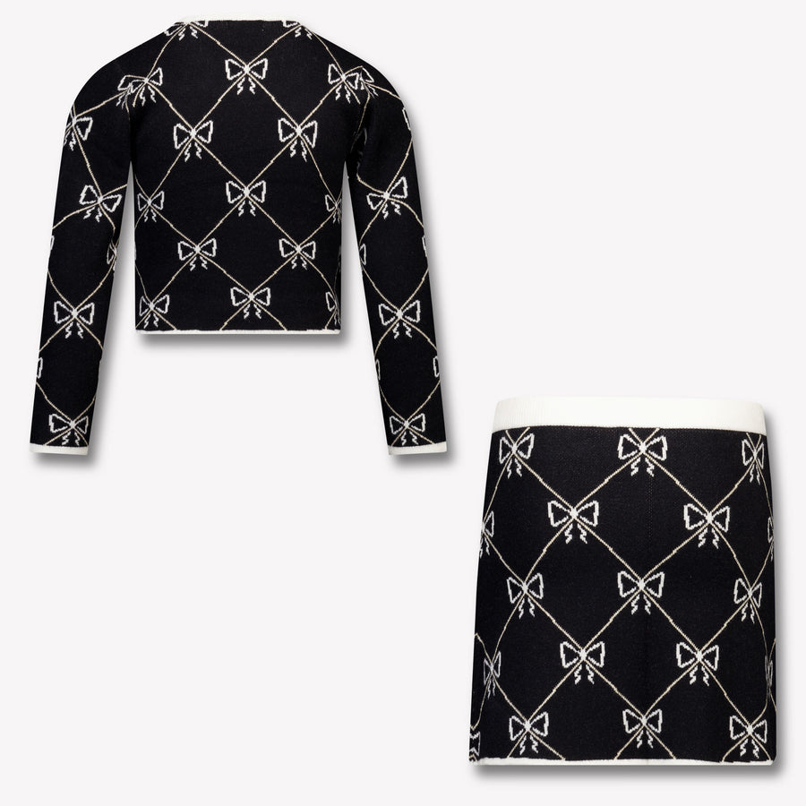 Abel & Lula Kids Girls Set  Black