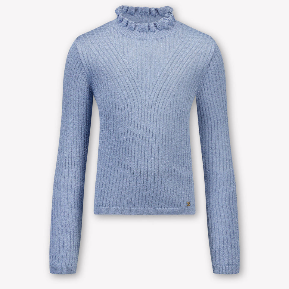 Abel & Lula Kids Girls  T-Shirt Blue