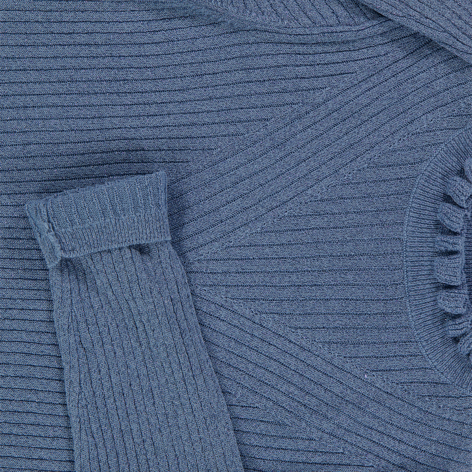 Abel & Lula Kids Girls  T-Shirt Blue