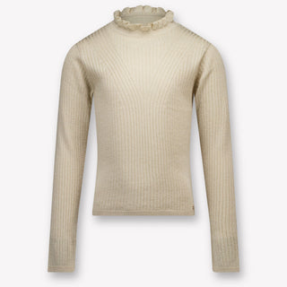 Abel & Lula Kids Girls  T-Shirt Beige