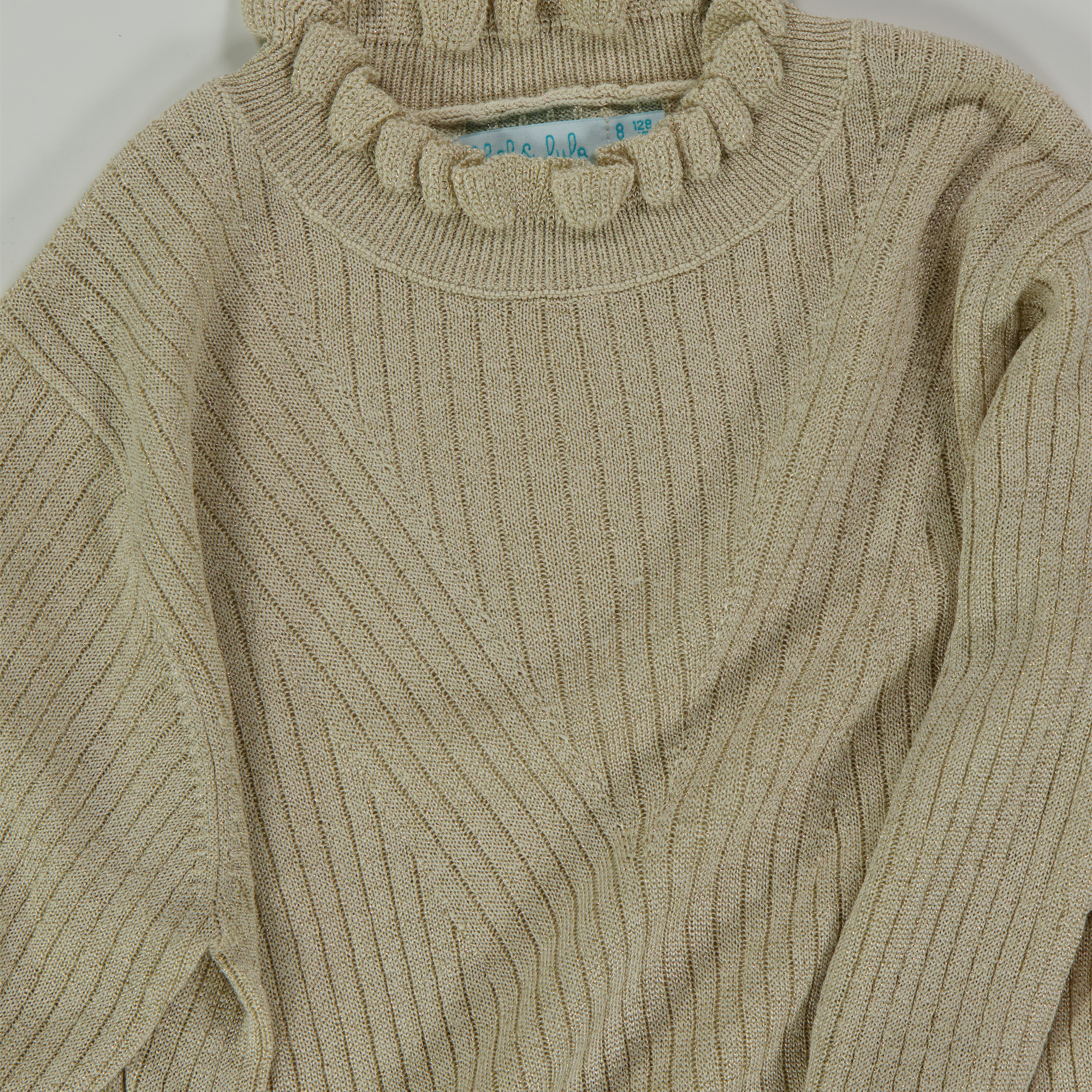 Abel & Lula Kinder Meisjes T-Shirt In Beige