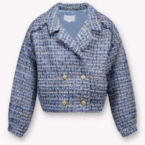 Abel & Lula Kinder Meisjes Colbert In Blauw
