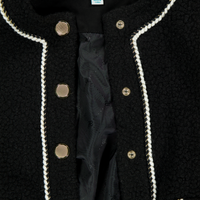 Abel & Lula Kids Girls Jacket  Black