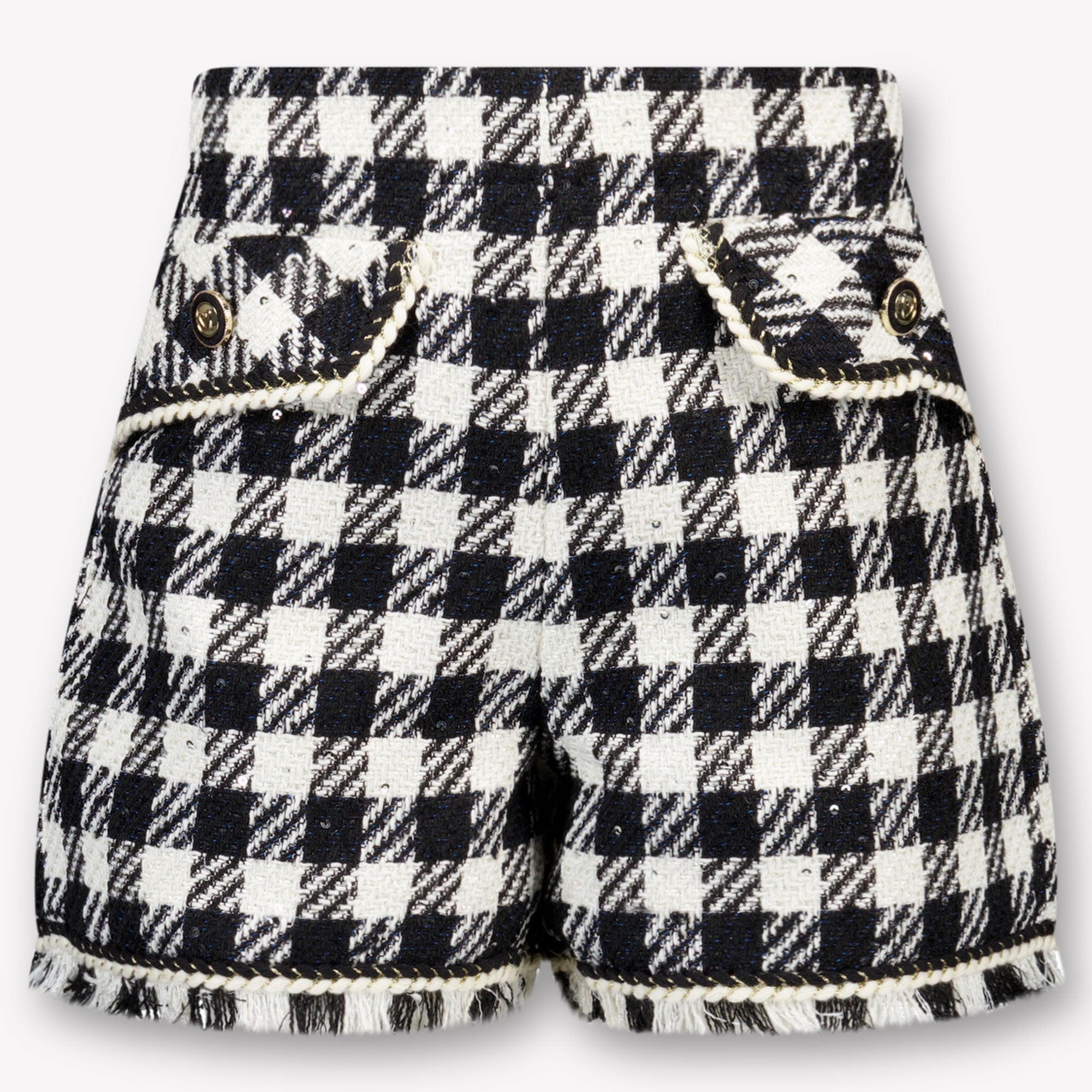 Abel & Lula Kinder Meisjes Shorts In Zwart