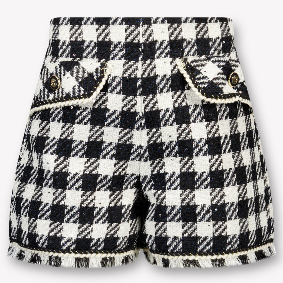 Abel & Lula Kinder Meisjes Shorts In Zwart