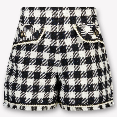 Abel & Lula Kinder Meisjes Shorts In Zwart