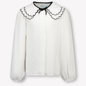 Abel & Lula Kinder Meisjes Blouse In Off White