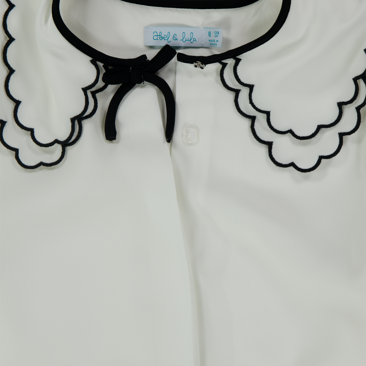 Abel & Lula Kinder Meisjes Blouse In Off White