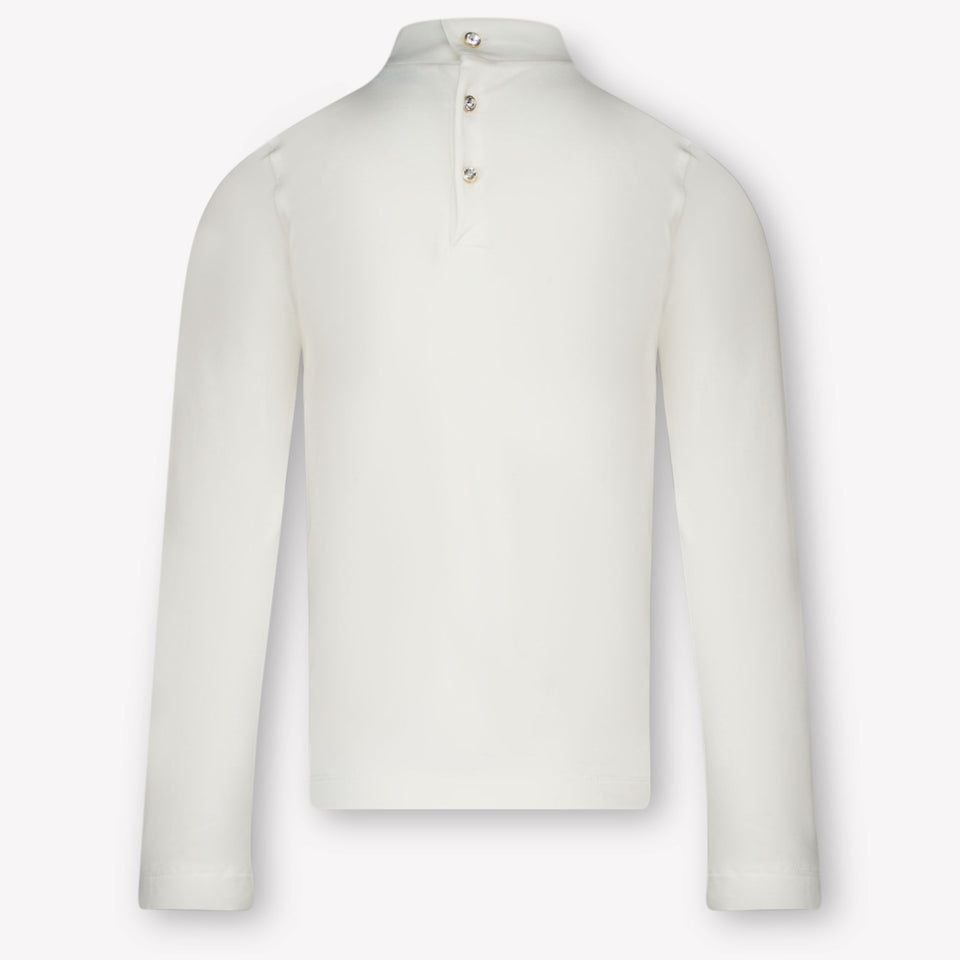 Abel & Lula Kids Girls  T-Shirt Offwhite