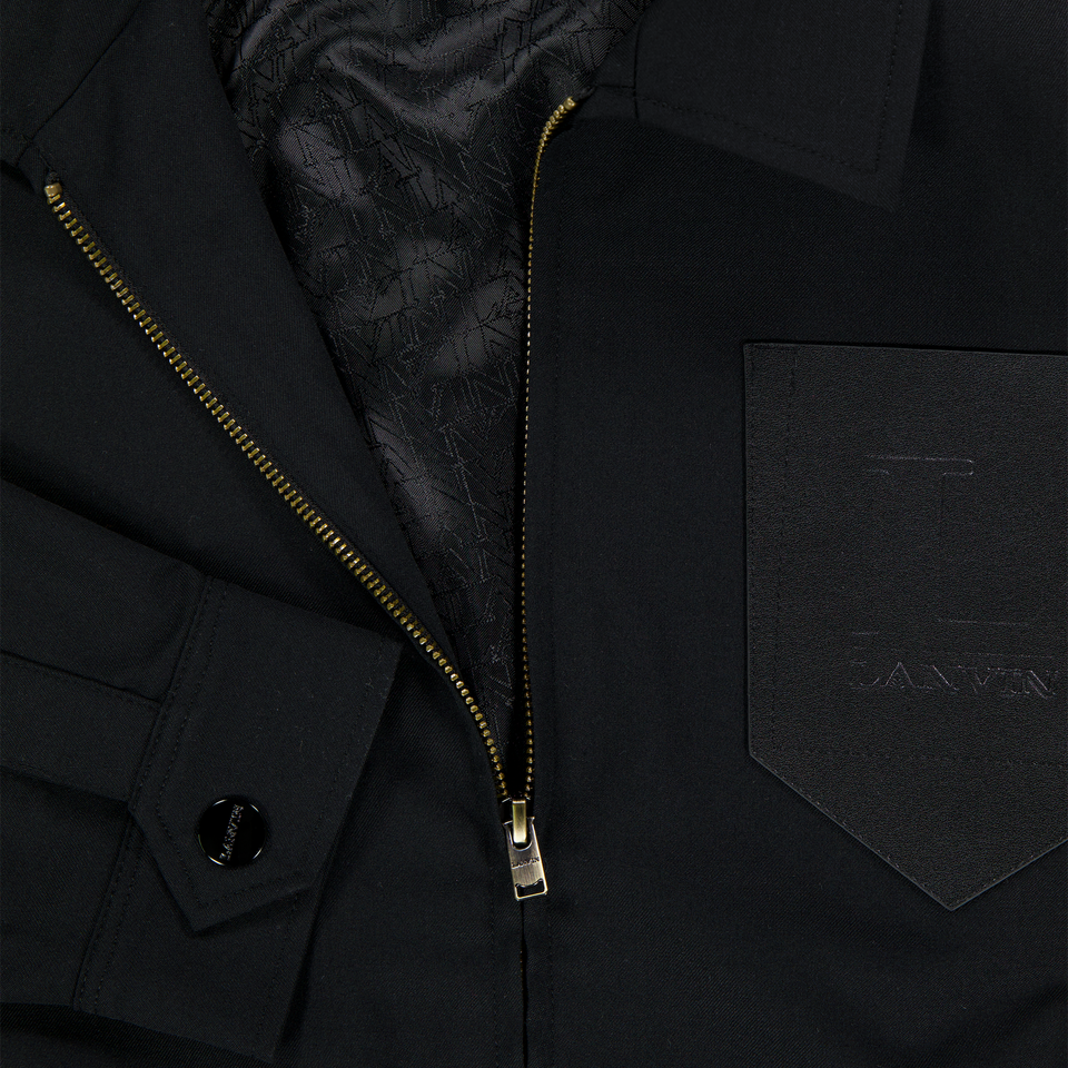 Lanvin Kinder Unisex Colbert In Zwart