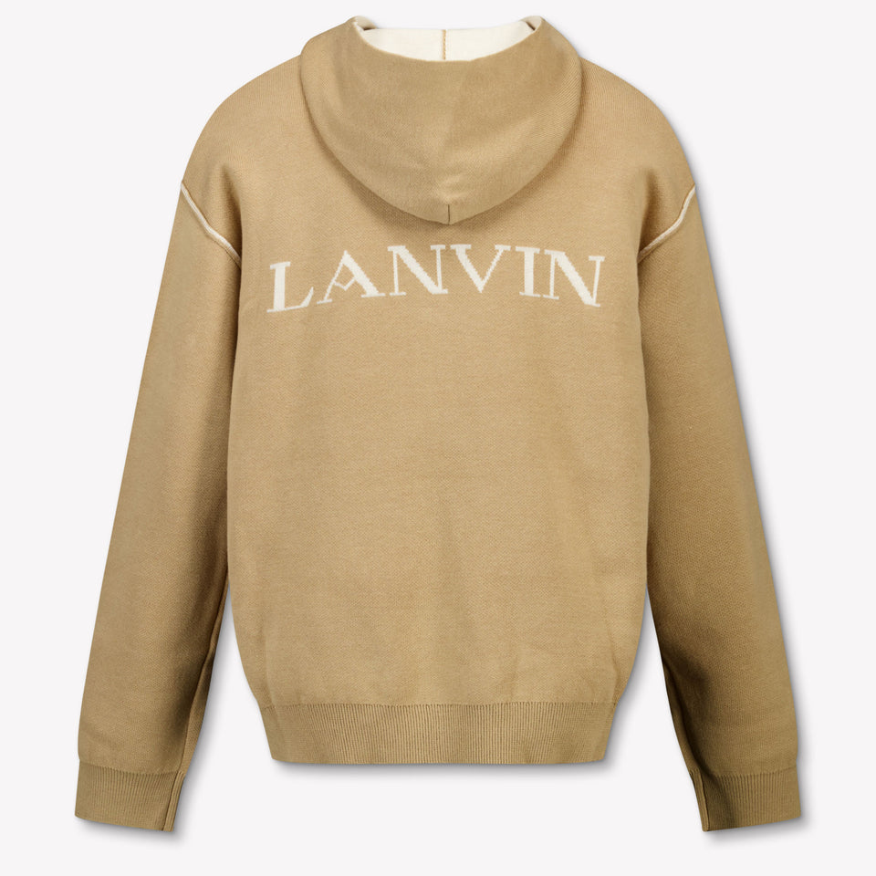 Lanvin Kids Unisex Sweater In Beige