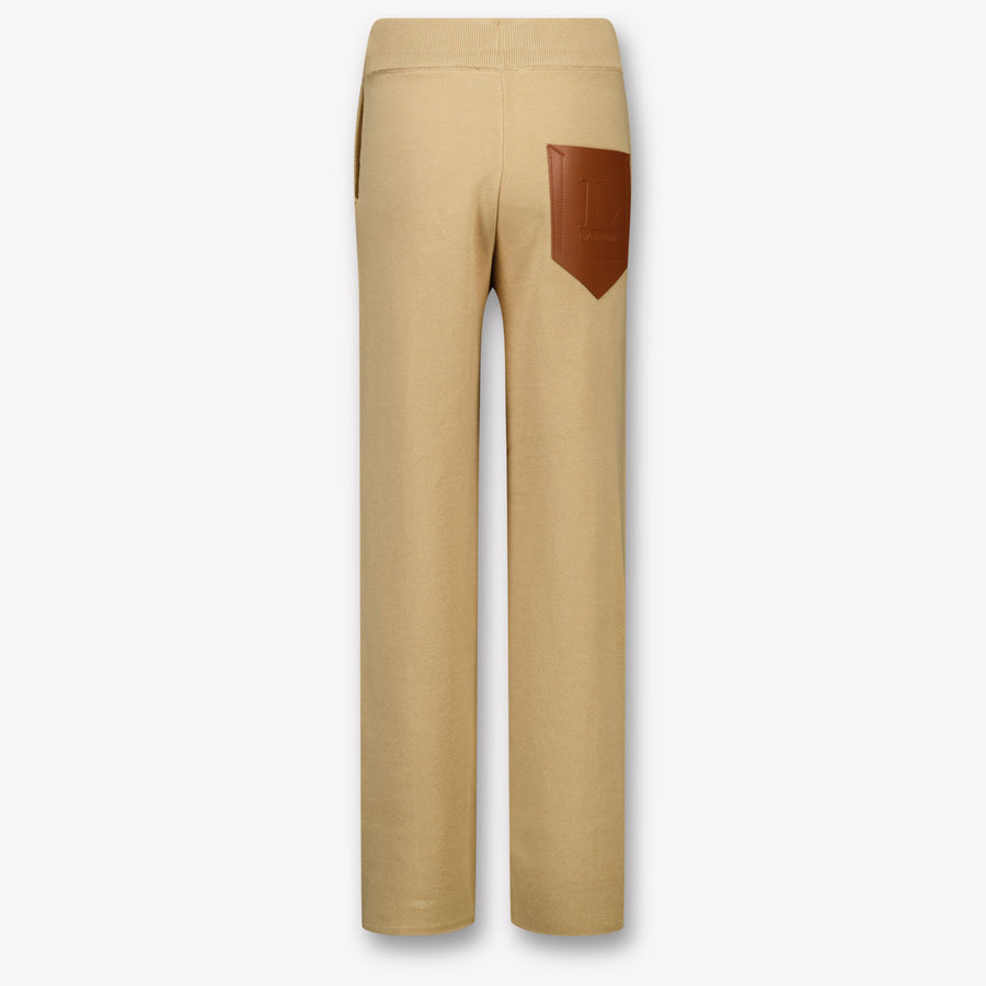 Lanvin Kids Unisex Pants In Beige