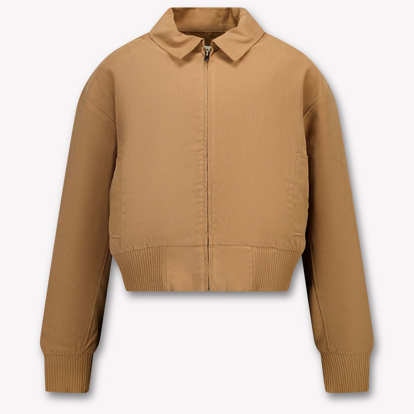 Lanvin Kids Girls Cardigan In Camel