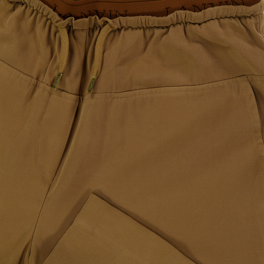 Lanvin Kids Girls Pants In Camel