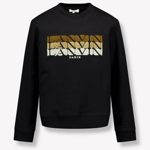 Lanvin Kids Boys Sweater In Black