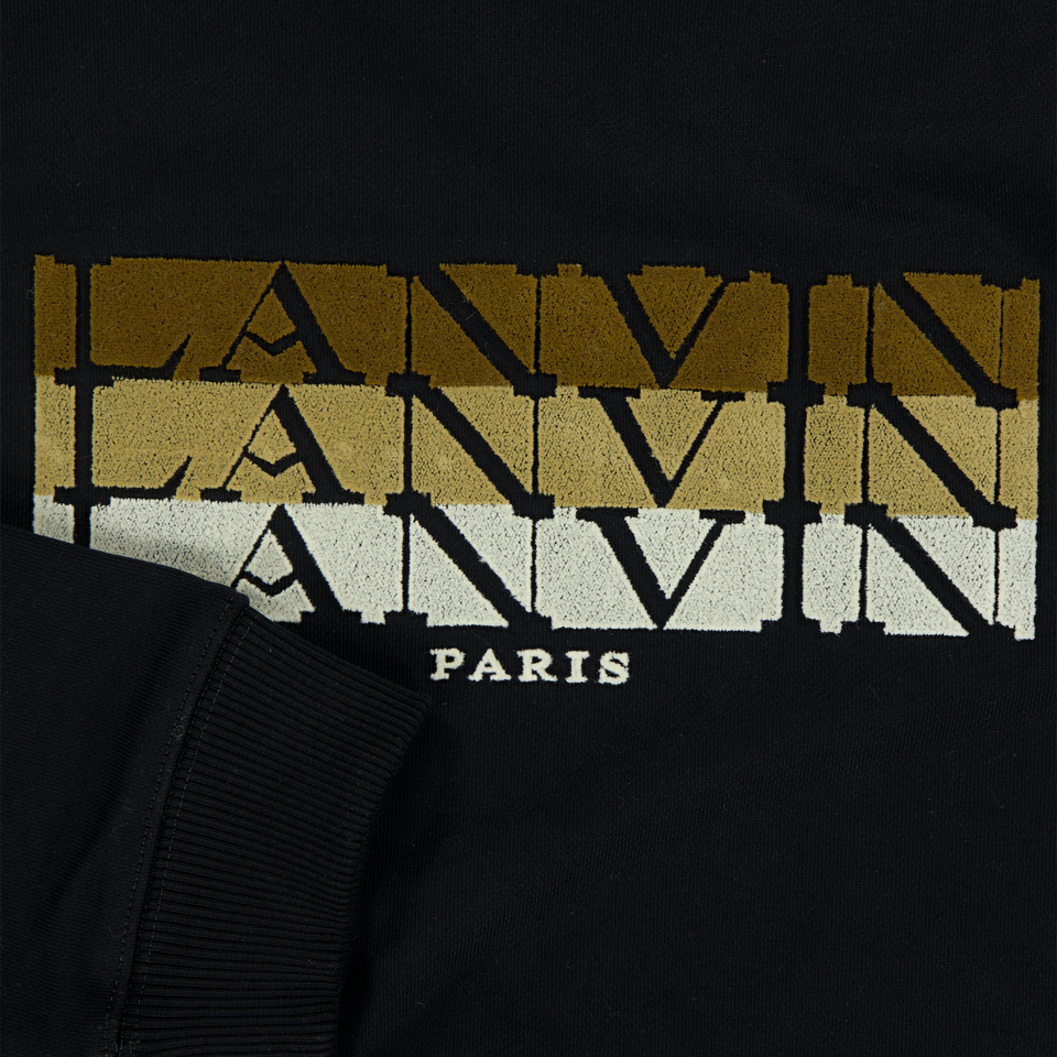 Lanvin Kids Boys Sweater In Black