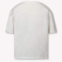 Lanvin Kids Unisex T-Shirt In OffWhite