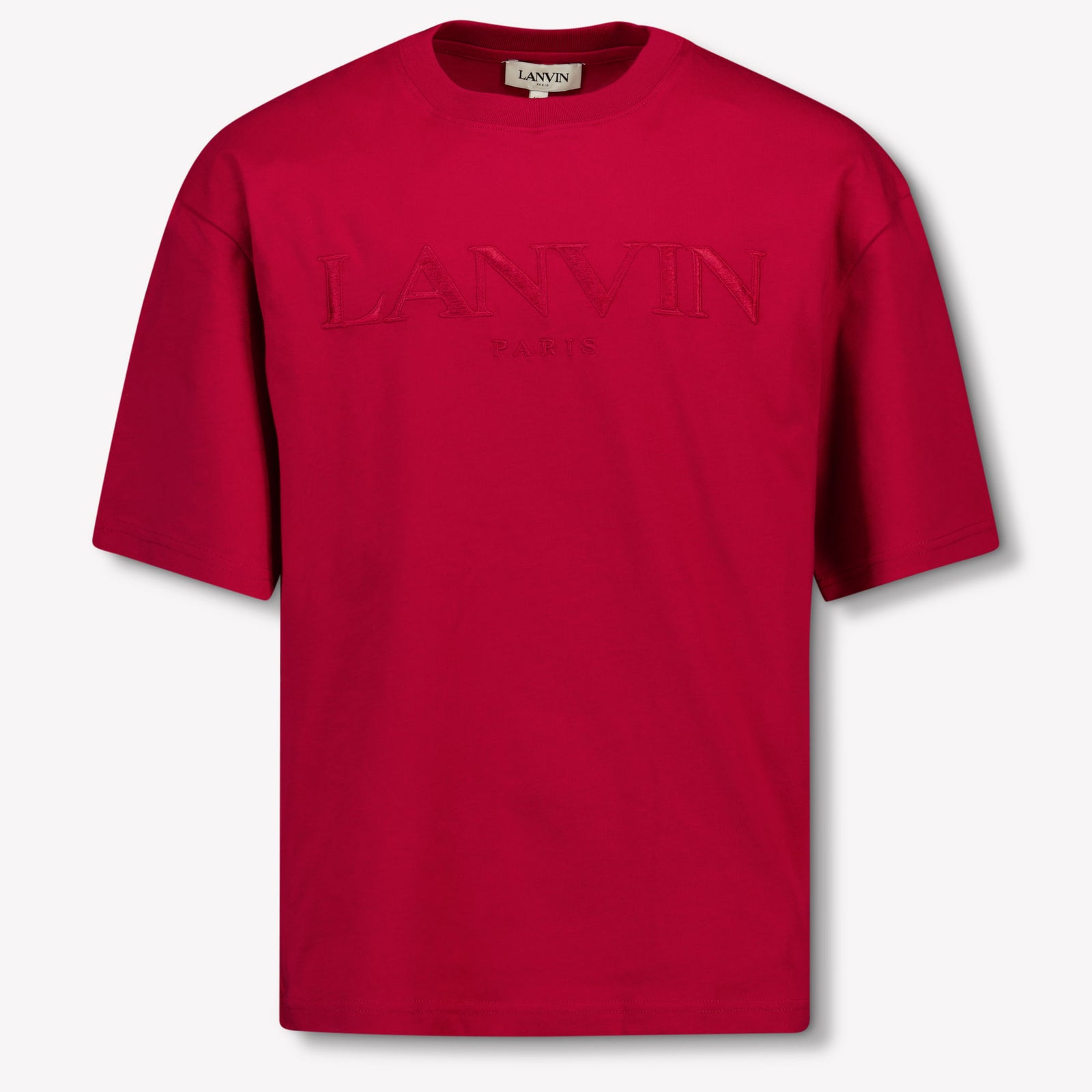 Lanvin Kids Unisex T-Shirt In Red