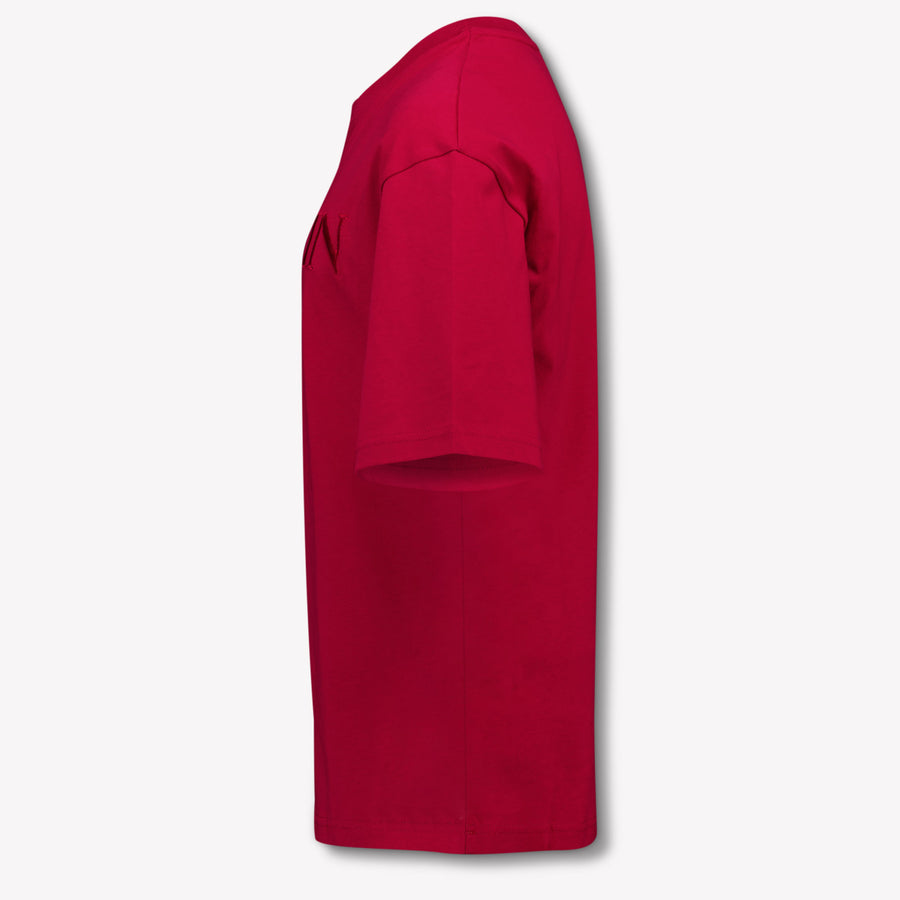 Lanvin Kids Unisex T-Shirt In Red