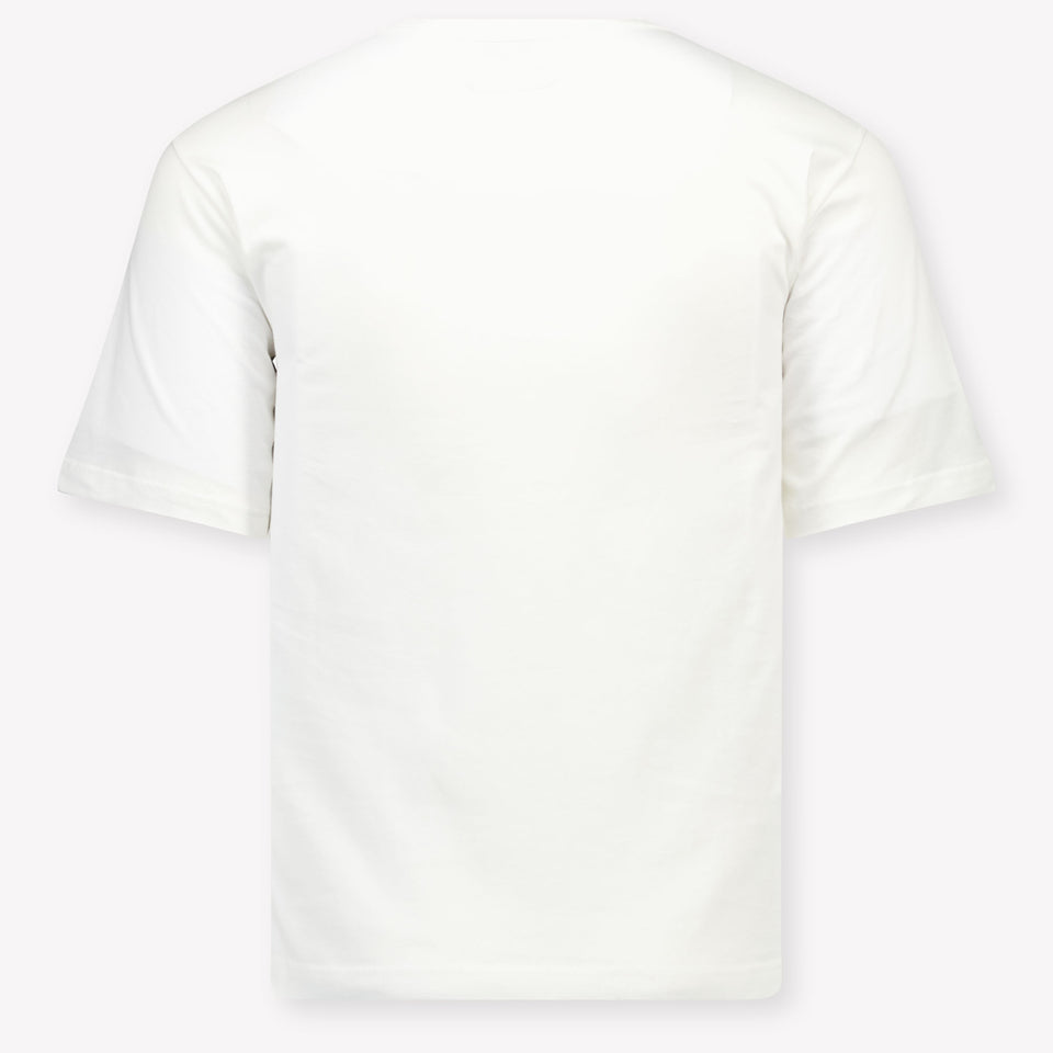 Lanvin Kids Unisex T-Shirt In OffWhite