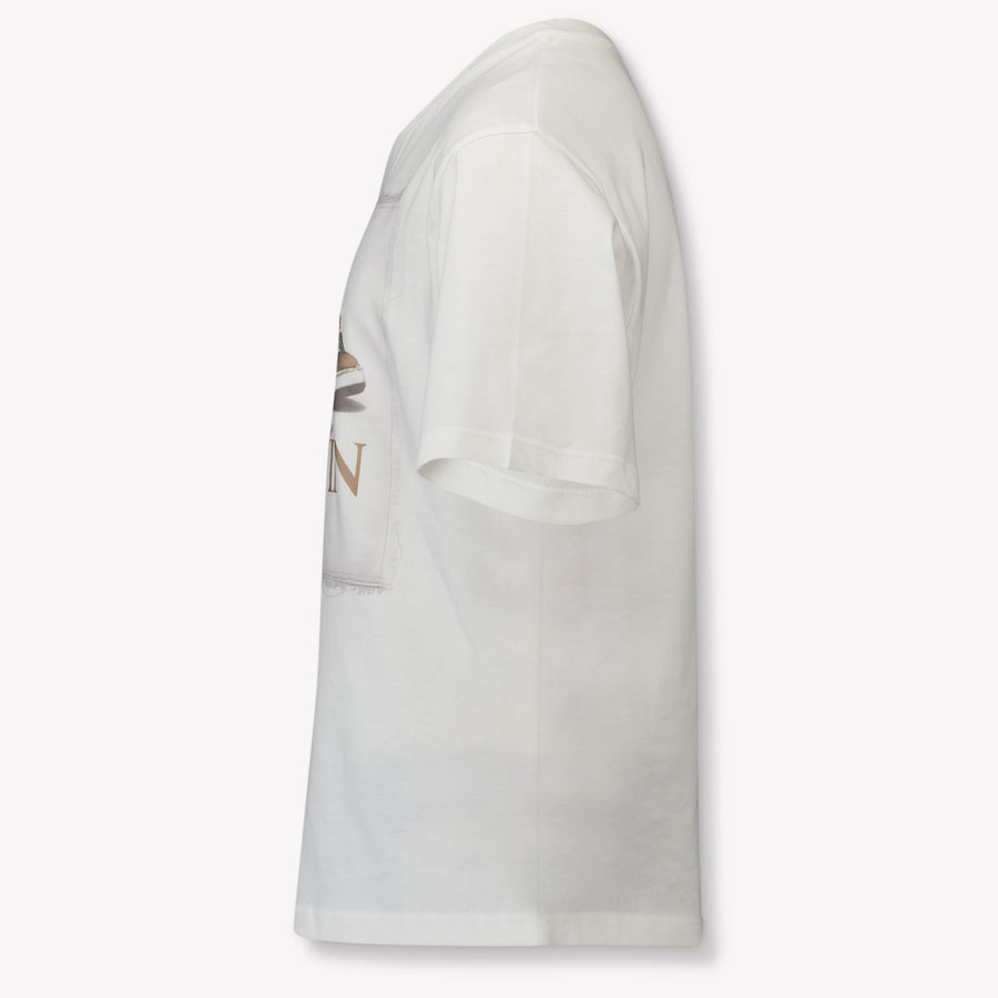 Lanvin Kids Girls T-Shirt In OffWhite