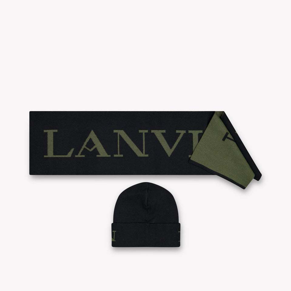 Lanvin Kids Girls Hat In Black