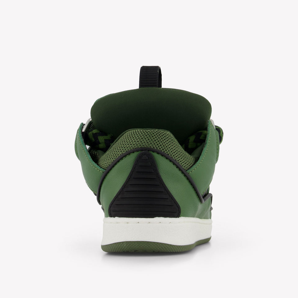 Lanvin Girls Sneakers In Green