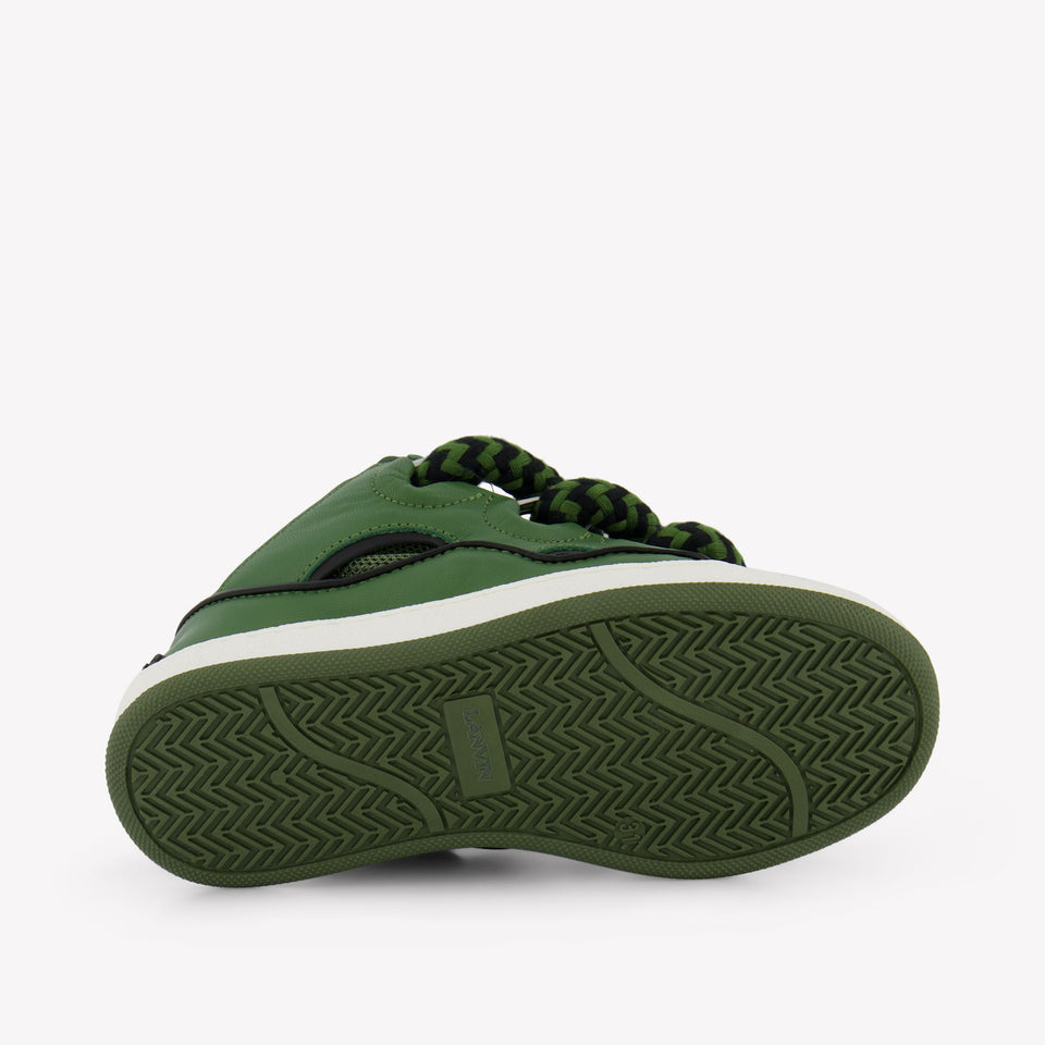 Lanvin Girls Sneakers In Green