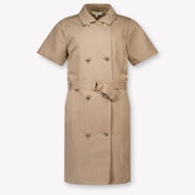Michael Kors Kids Girls Dress Beige