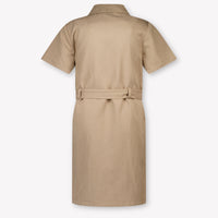 Michael Kors Kinder Meisjes Jurk In Beige