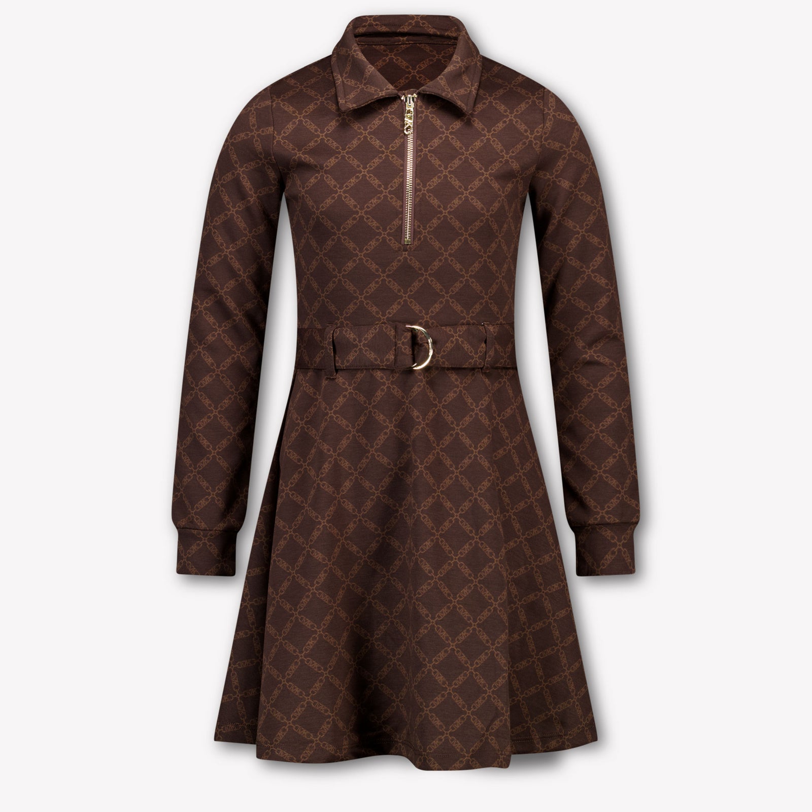 Michael Kors Kinder Meisjes Jurk In Bruin