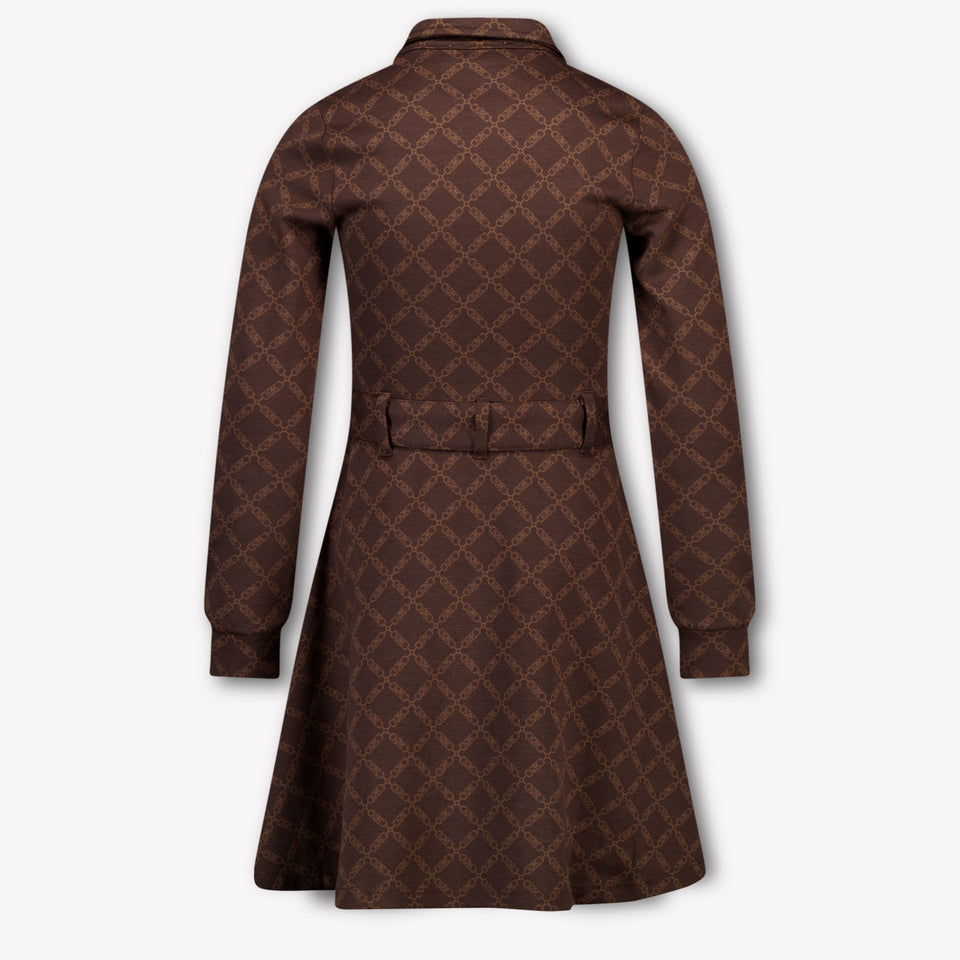 Michael Kors Kids Girls Dress Brown