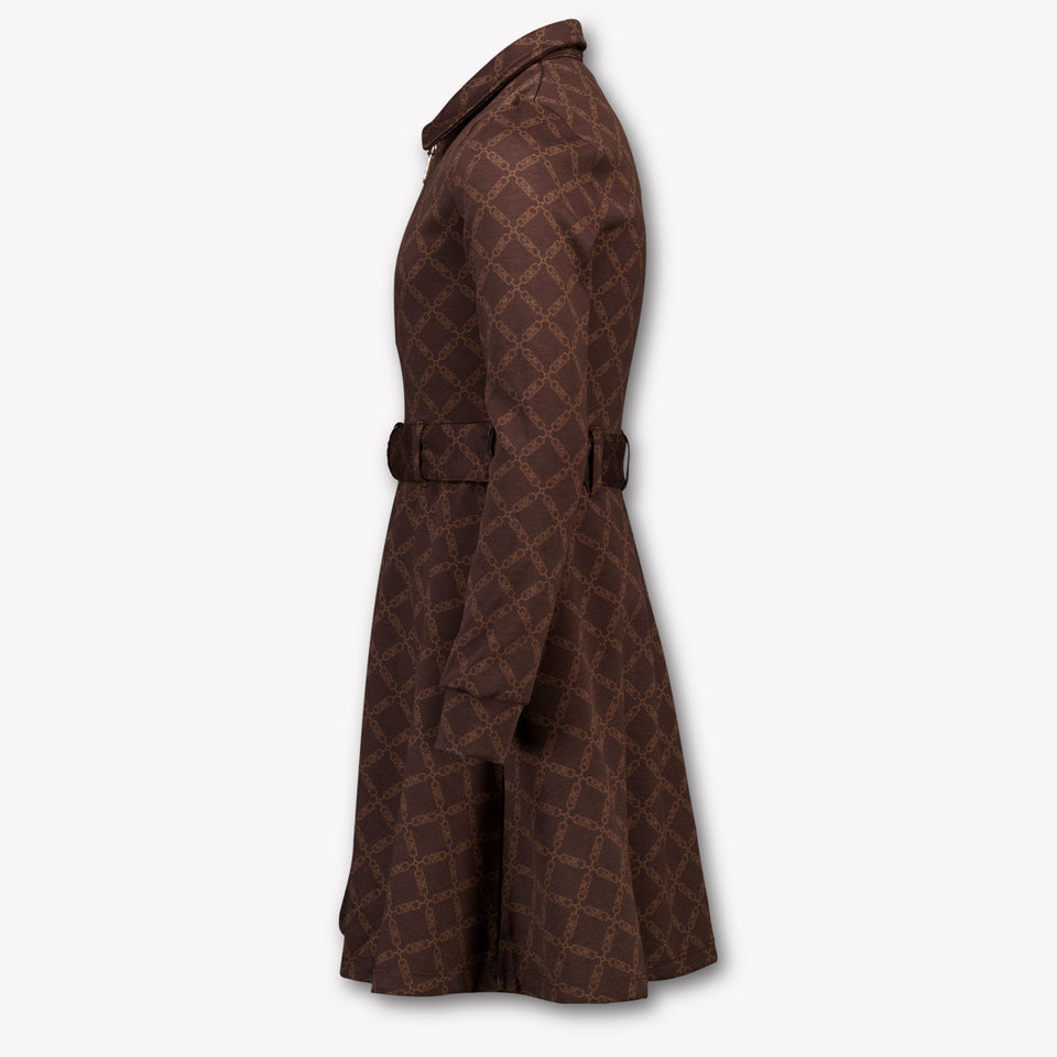 Michael Kors Kids Girls Dress Brown