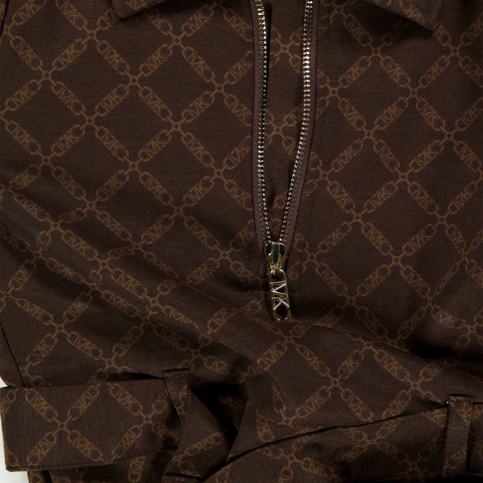 Michael Kors Kids Girls Dress Brown