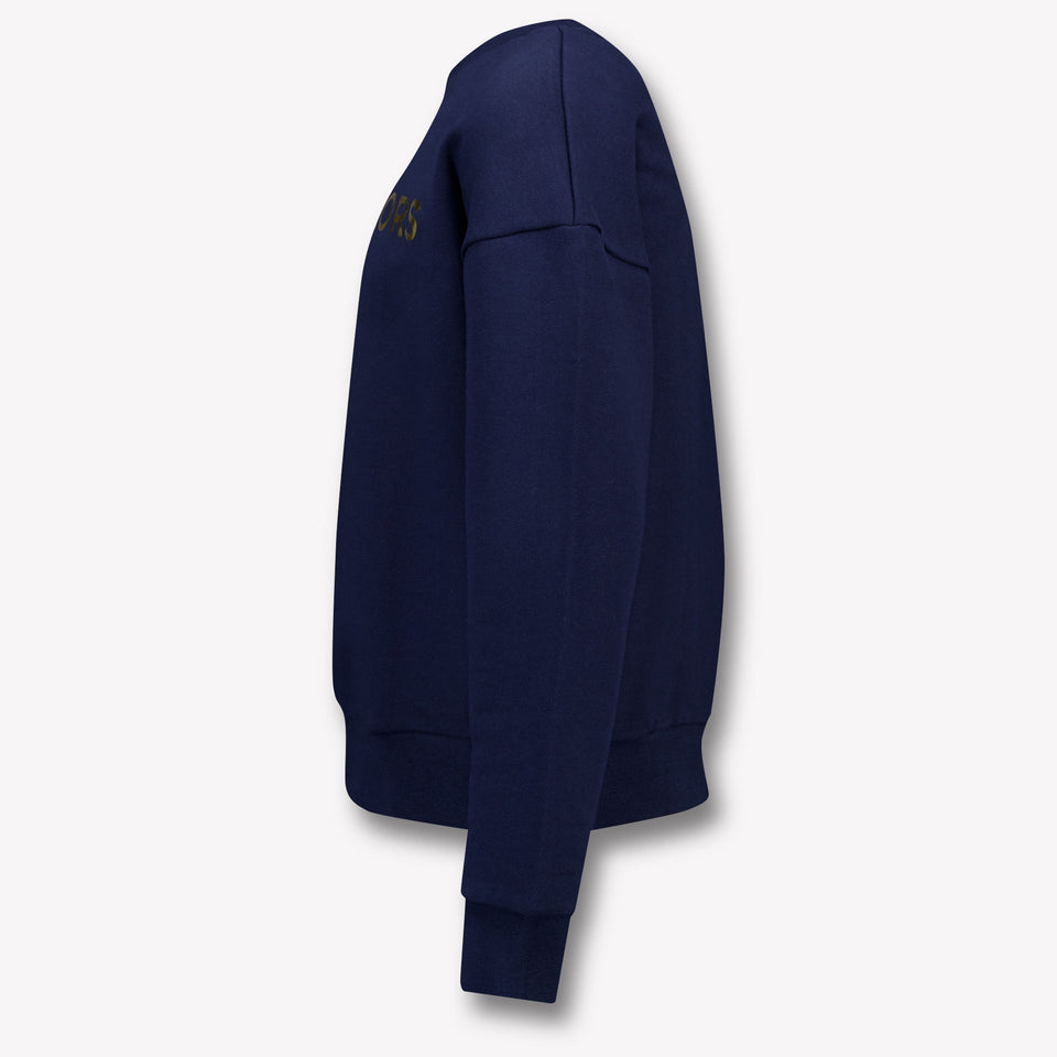 Michael Kors Kids Girls Sweater Navy