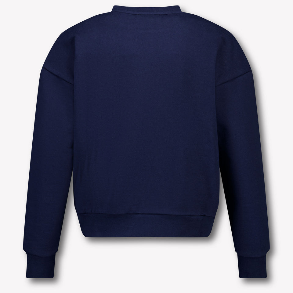 Michael Kors Kids Girls Sweater Navy