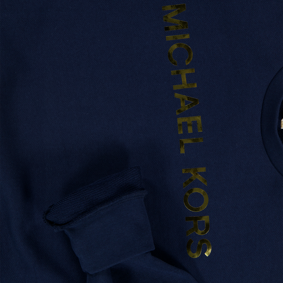 Michael Kors Kids Girls Sweater Navy