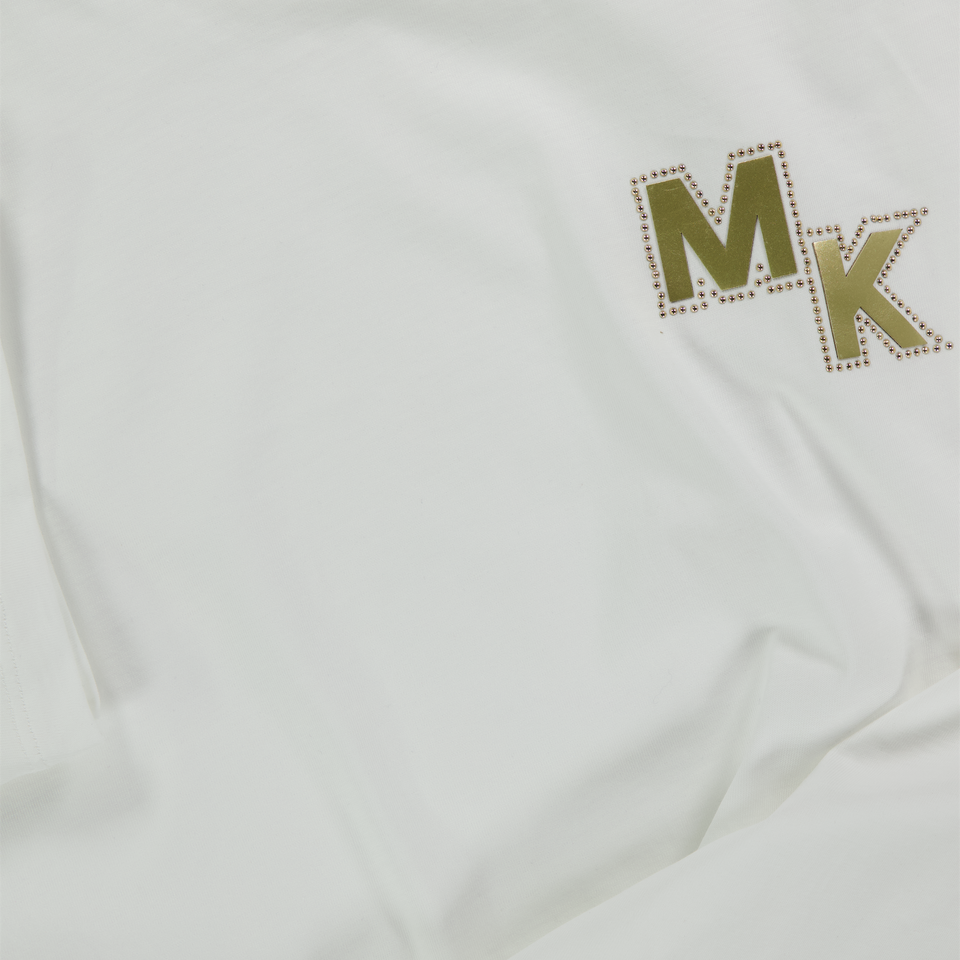 Michael Kors Kinder Meisjes T-Shirt In Off White