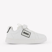 Boss Boys Sneakers  White
