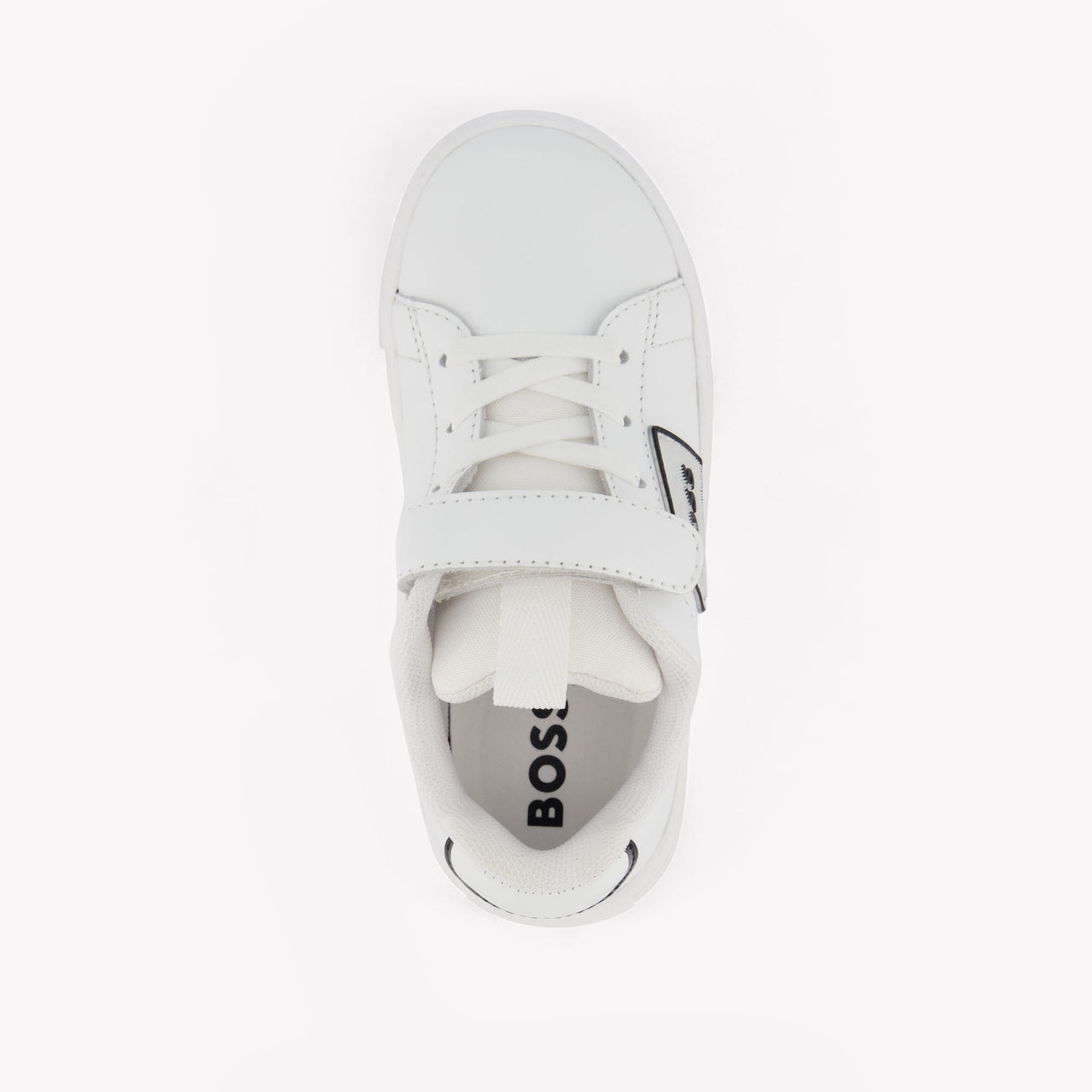 Boss Jongens Sneakers In Wit