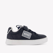 Boss Boys Sneakers  Navy